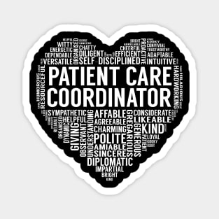 Patient Care Coordinator Heart Magnet