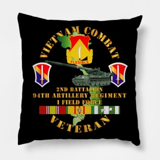 Vietnam Combat Vet - 2nd Bn 94th Artillery - I Field Force w M107 Pillow