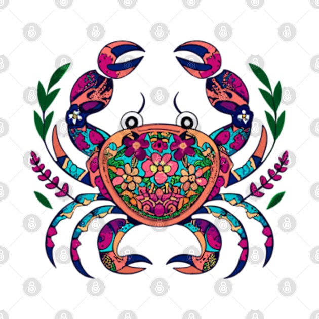 Floral Crab by hippohost