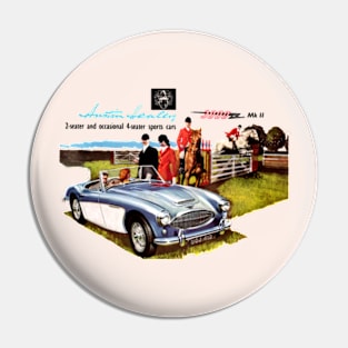 AUSTIN HEALEY 3000 - advert Pin