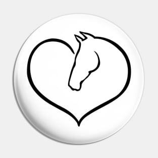 Love Horses Pin