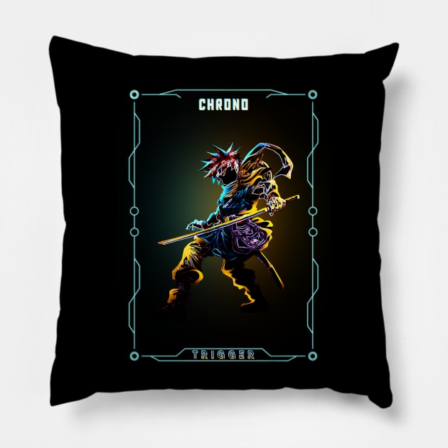 Soul of chrono trigger Pillow by Sandee15