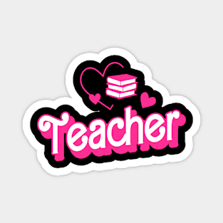 Retro Teacher Gifts Womens Funny Teacher Magnet