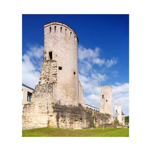 Three Towers; Luxembourg; by Kruegerfoto