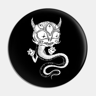 9 Eyes Dragon b/w Pin