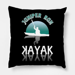 Kayaking Juniper Run Pillow