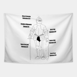 The full armor of God Tapestry