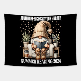 Adventure Begins At Your Library Summer Reading 2024 Gnome Tapestry