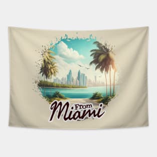 Miami Beach Gift Ideas Tapestry
