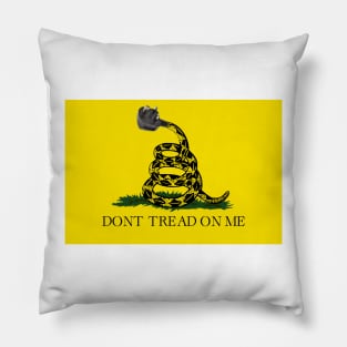 Don't Tread On Me UK Plug Pillow