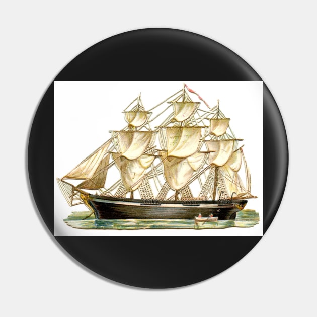 Sailing Ship Pin by born30