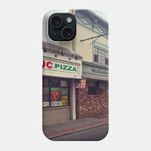 Pizza Pub Buildings Street Jersey City NJ Phone Case