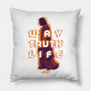 Way Truth Life - John 14.6 Pillow