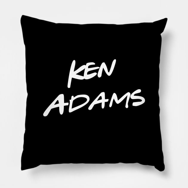 Ken Adams Pillow by Great Bratton Apparel