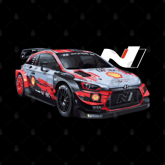 Ott Tänak Hyundai i20 N Rally2 car by cowtown_cowboy