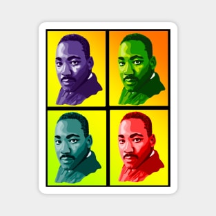 Dr. Martin Luther King Jr. Portrait Magnet