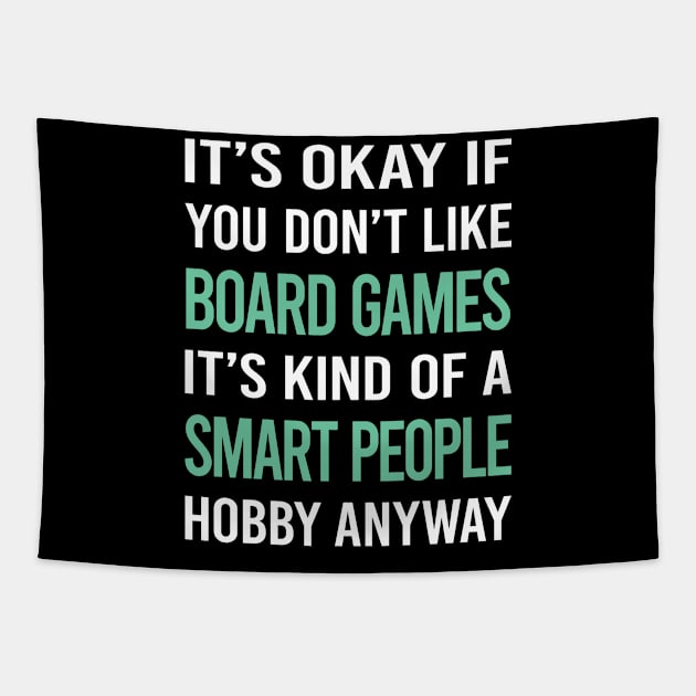 Smart People Hobby Board Games Tapestry by Happy Life