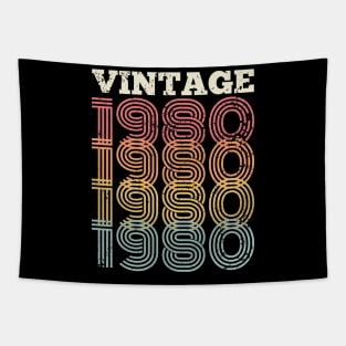 40th birthday gifts for men and women 1980 gift 40 years old Tapestry