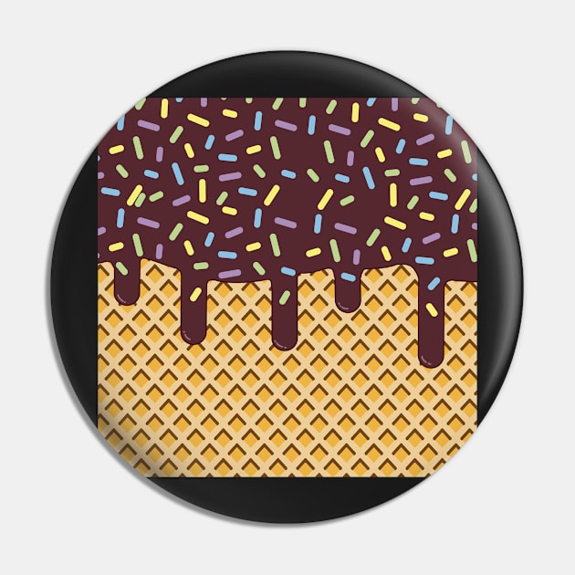 chocolate icecream cone pattern Pin by Tallulah-Malibu