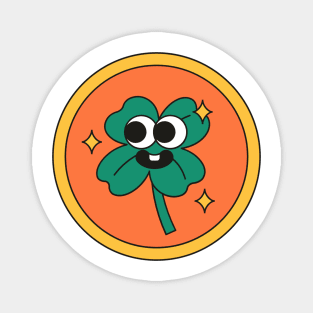 Cartoon Clover Magnet