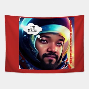 Superhero Neco Tapestry