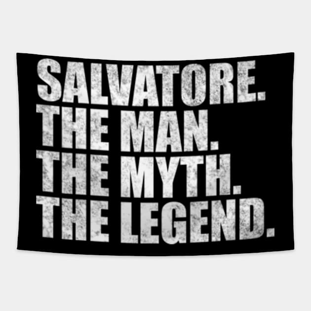 Salvatore Legend Salvatore Name Salvatore given name Tapestry by TeeLogic