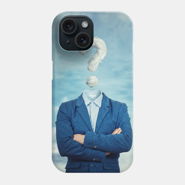 the invisible businessman Phone Case by 1STunningArt