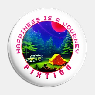 outdoor and adventure "happiness is a journey" Pin