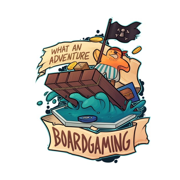 Boardgames What an Adventure by Tablenaut