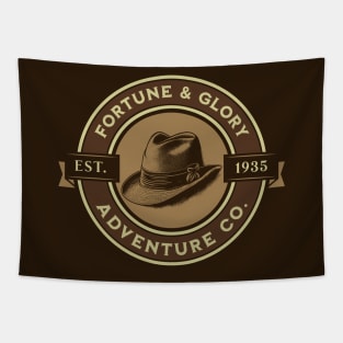 Fortune and Glory Adventure Co - Camping, Hiking, Adventure Tapestry