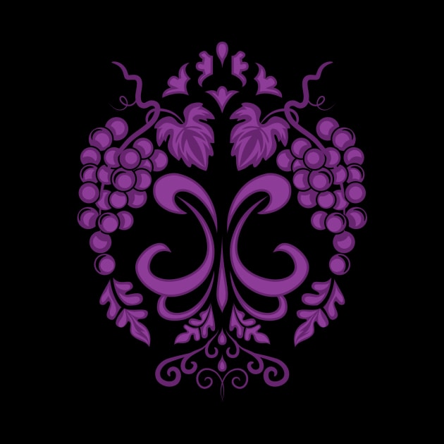 Purple Grapes by SWON Design