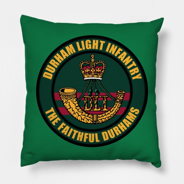 Durham Light Infantry Pillow by Firemission45