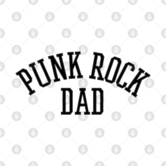 Punk Rock Dad Gift Men Tattoos Punker Rocker Ska Father Metal Band Rock N' Roll by Shirtsurf