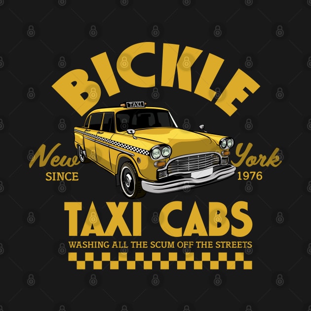 Bickle Taxi Cabs - New York by Meta Cortex