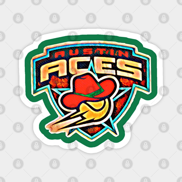 Austin Aces Team Tennis Magnet by Kitta’s Shop