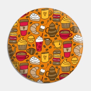 Coffee & Tea Time Pin