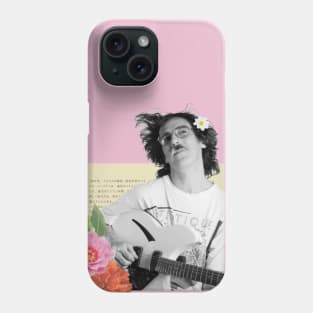 Charly Garcia with guitar Phone Case