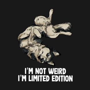 I'm not weird Siberian Husky T-Shirt