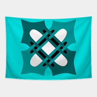 Teal Merlin's Keystone Tapestry