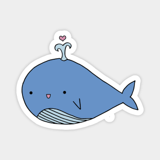 Happy Whale Magnet