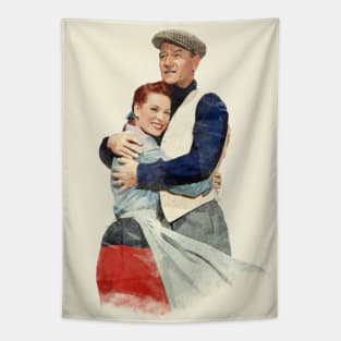 The Quiet Man - Watercolor Tapestry