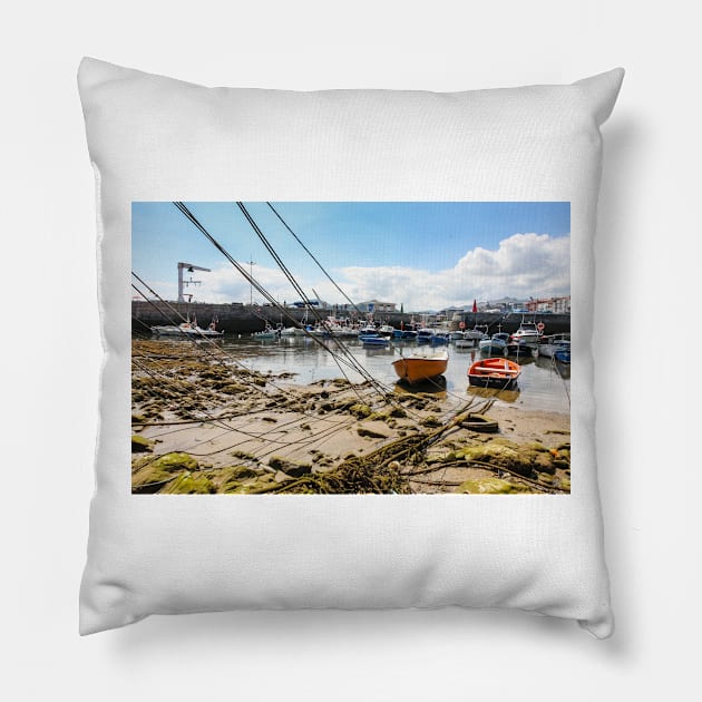 Castro Urdiales Pillow by ansaharju