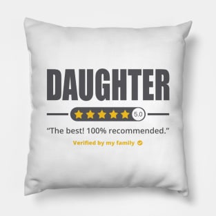 Five Stars Daughter v2 Pillow