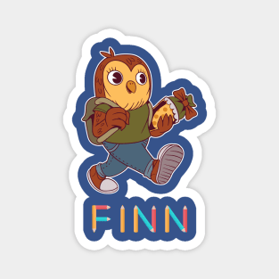 Entrusion Owl Finn Magnet