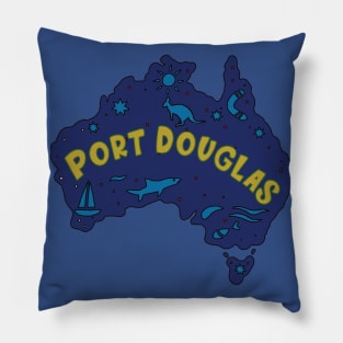 AUSSIE MAP PORT DOUGLAS Pillow