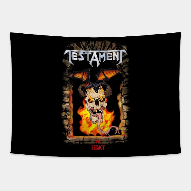 TESTAMENT VTG Tapestry by  stickercastle