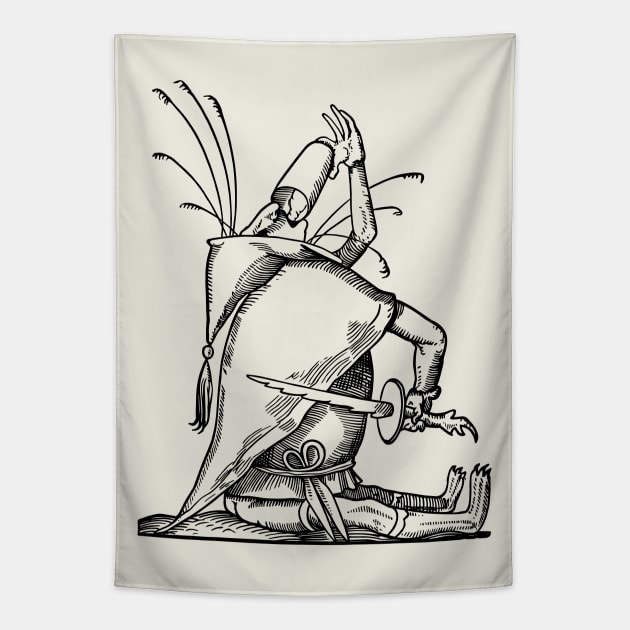 Grotesque #68 The Drolatic Dreams of Pantagruel (1565) Tapestry by n23tees