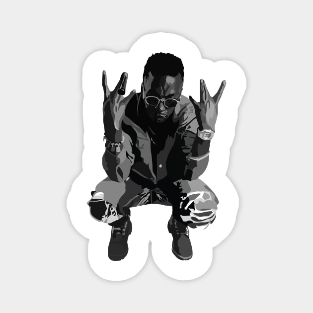 Lupe Fiasco Magnet by annamckay