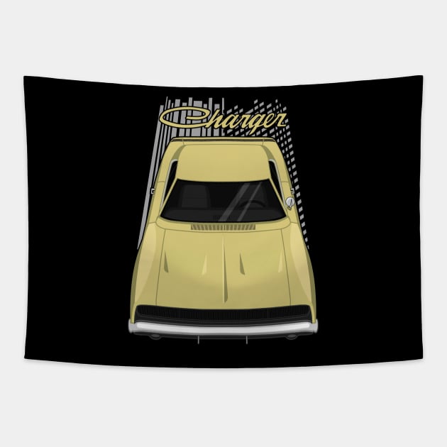 Dodge Charger 1968 - Light Yellow Tapestry by V8social