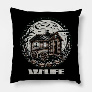 Spooky Vanlife Pillow